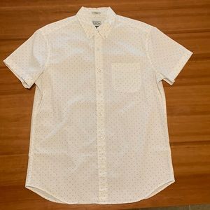 J. Crew slim M short sleeve button up